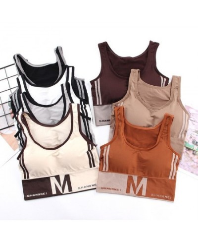 Women's Cotton Underwear Tube Top Bra Sexy Fashion Top Women's Sports Tank Up Girls' Color Matching Underwear Female Lingerie...