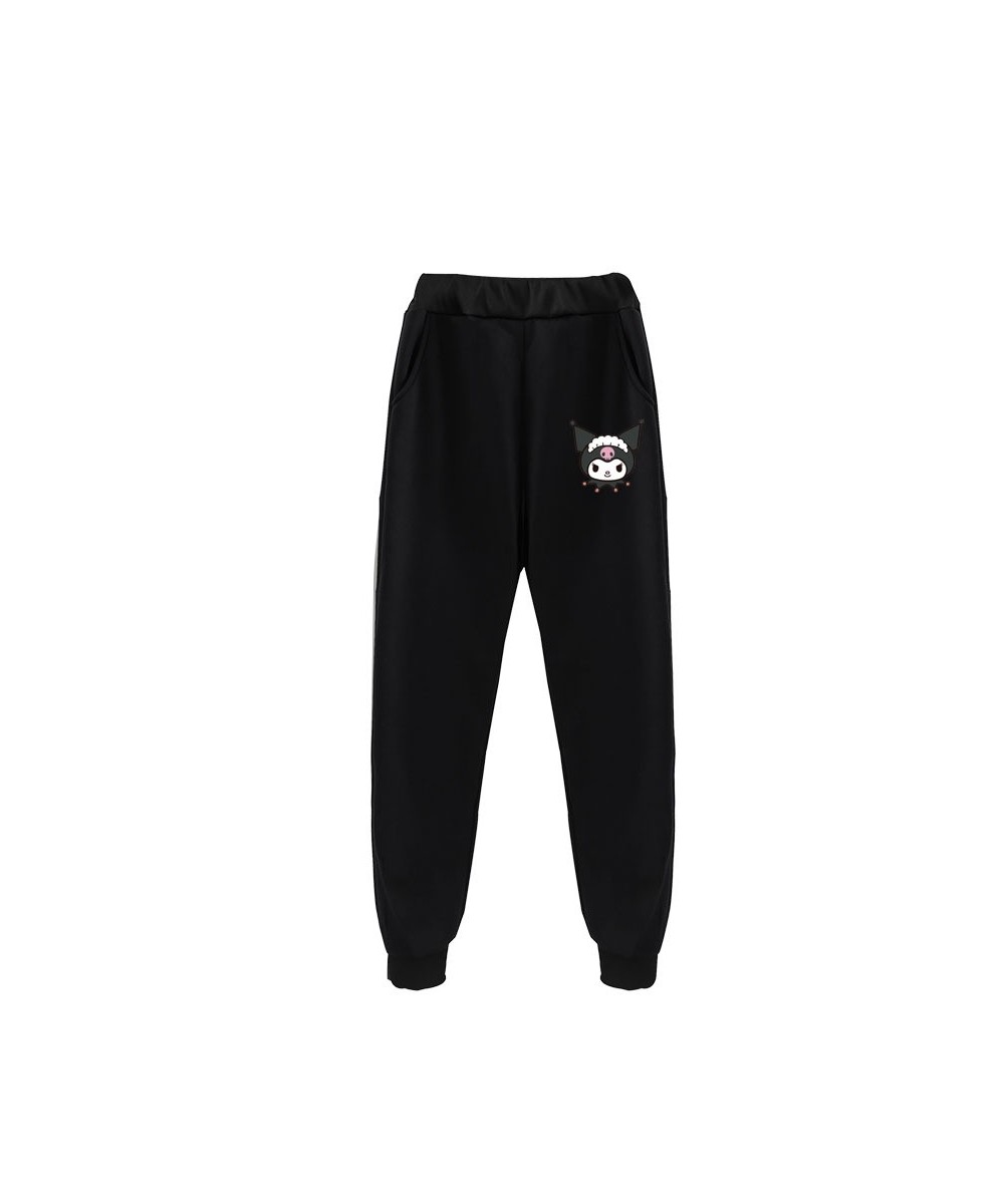 2023 new hoodie pants guard pants plus fleece fleece casual all-match male and female couples plus size sweatpants $34.90 - P...