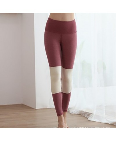 Women's Thermal Pants High Waist Silk Kneepers With Thickened Underwear Thermal Long Johns Bottom Heating Cotton Pants $34.01...