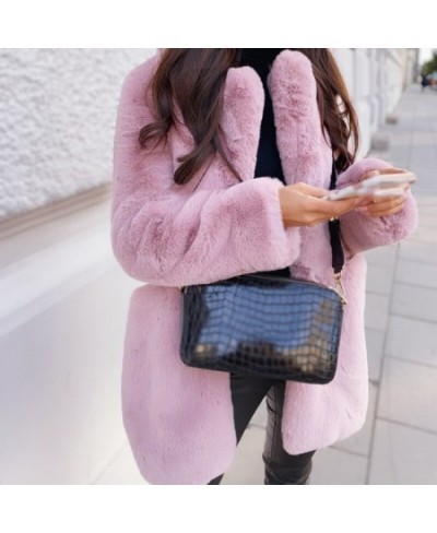 2022 Long Teddy Bear Jacket Coat Women Winter Solid Thick Warm Chunky Long Outerwear Ladies Overcoat Women Faux Fur Coats New...