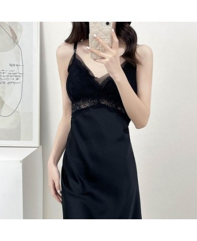 Sexy Lace Nightgown Summer Women Lace Hollow Out Nightdress New Sleepwear Rayon Bathrobe Home Dress Lounge Wear Clothing $28....