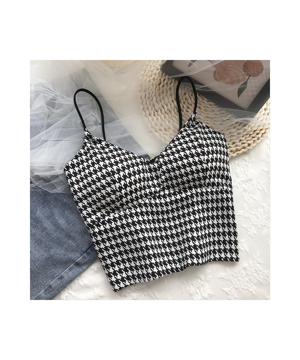 Crop Top Women Sexy Wireless Push Up Padded Tank Top Slim Was Thin Sports Summer Camisole Crop Top Women Camisoles for Women ...