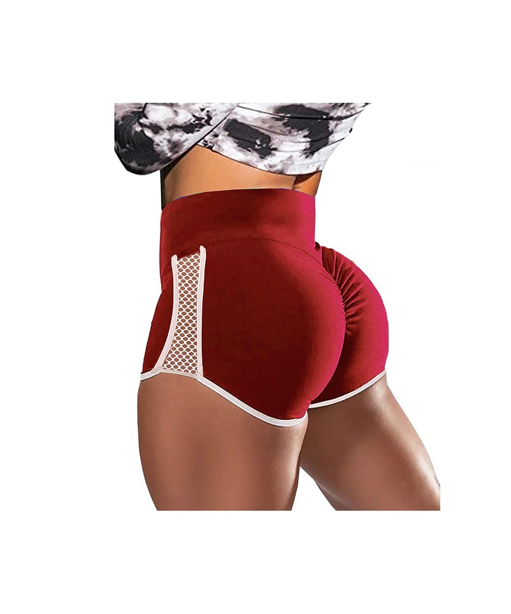 High Waist Push Up Short Elasticity Scrunch Butt Fashion Shorts Running Shorts Sports Shorts Womens Clothes Gym Training Tigh...