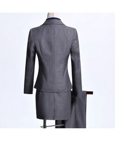 4S Shop Suit Gray Men and Women Sales Work Clothes Suit New Women's Suit 2 piece set women clothes 2 piece outfits for women ...