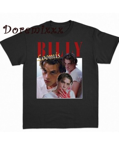 90s Billy Loomis Vintage Clothes T-Shirt Unisex Tee Shirt Cotton T-Shirts for Men Scream Horror Funny Hip Hop Streetwear Wome...