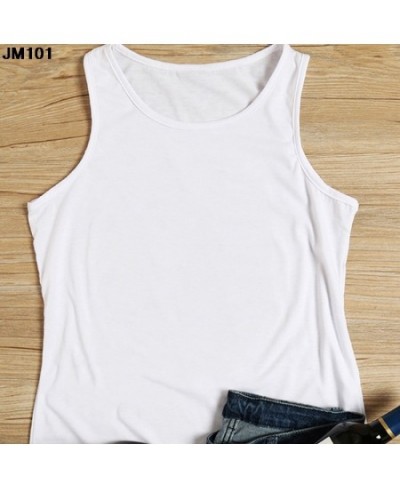 Customized Print Casual T Shirt Harajuku Sleeveless Women DIY Your Like Photo Or Logo Vest T-shirt Custom Camisole Tank Top $...