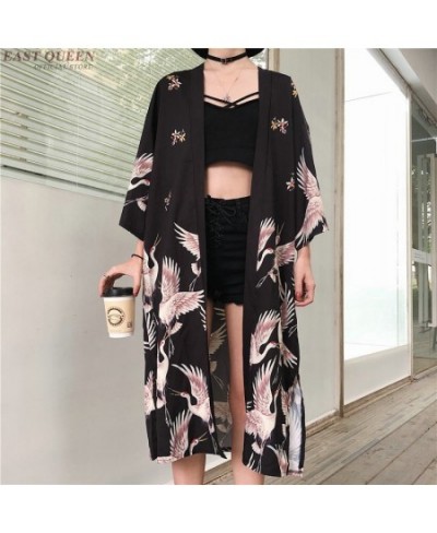 Kimono Cardigan Womens Tops & Blouses Japanese Streetwear Women Tops Summer 2023 Long Shirt Female Ladies Blouse Women Clothe...