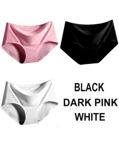 Sexy Women's Panties Ice Silk Seamless Underwear Girl Lingerie Breathable Comfort Briefs Large Size Panties Women Underpant $...