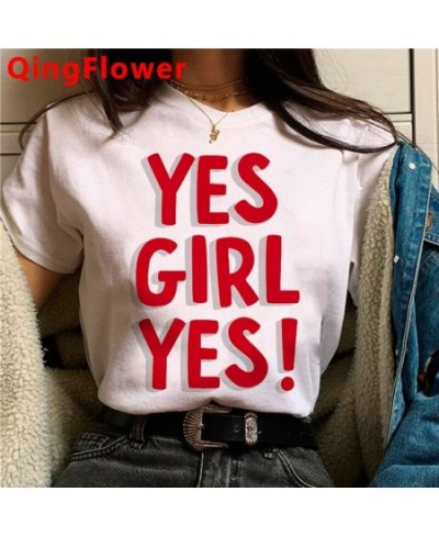 Feminist Girl Power Grl Pwr Feminism t-shirt female white t shirt print summer top tshirt couple clothes harajuku kawaii $18....