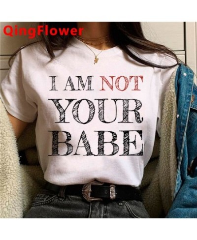 Feminist Girl Power Grl Pwr Feminism t-shirt female white t shirt print summer top tshirt couple clothes harajuku kawaii $18....