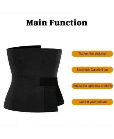 4 Meters Nylon Belt Slimming Body Shaper Waist Trainer Girdle Sheath Corset Tummy Control Shapewear Belly Sauna Fat Burner $2...