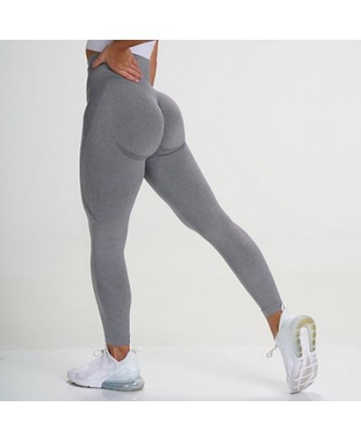 Women's Pants Leggings High Stretch Slim High Waist Sports Tights Sexy Solid Color Yoga Pants Women's Gym Clothes 2023 $25.53...