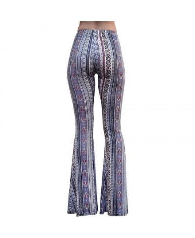 Women Bell Bottom Pants Sexy Pants Gypsy Comfy Fitness Ethnic Tribal Stretch Palazzo High Waist Leggings Fit Flare Pants $39....