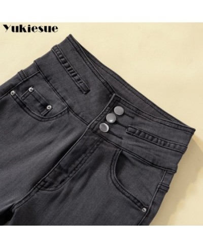 Jeans woman Female Denim Pants Black gray Womens Jeans Donna Stretch Bottoms Feminino Skinny Pants For Women Trousers $41.87 ...