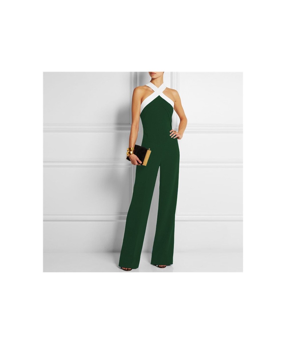 Rompers Womens Jumpsuit European Style Elegant Woman Jumpsuit Plus Size Spring Autumn Bodysuit Bodycon Jumpsuit $36.74 - Jump...