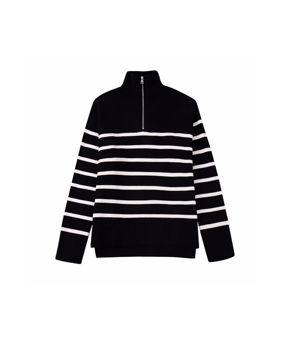 Sweater Knitted 2022 New Autumn Winter Warm Women Sweater Knitted Pullover Fashion Striped Youth Street Pullover Sweater $51....