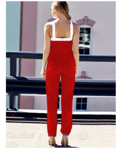 Rompers Womens Jumpsuit European Style Elegant Woman Jumpsuit Plus Size Spring Autumn Bodysuit Bodycon Jumpsuit $36.74 - Jump...